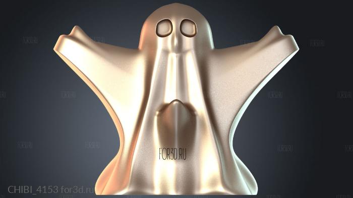 CHIBI_4153 stl model for CNC