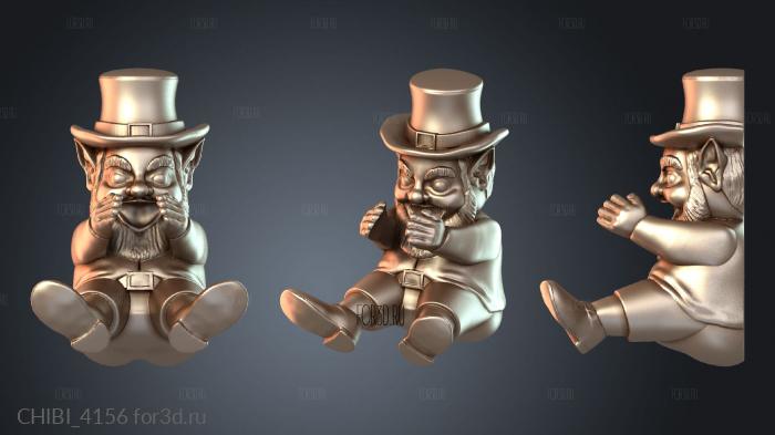 CHIBI_4156 stl model for CNC