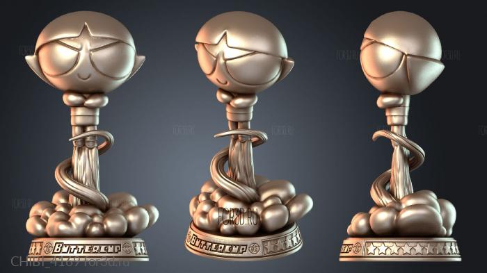 CHIBI_4169 stl model for CNC
