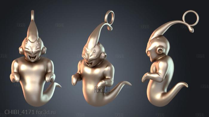 CHIBI_4171 stl model for CNC