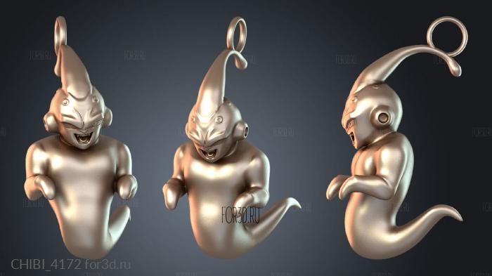 CHIBI_4172 stl model for CNC