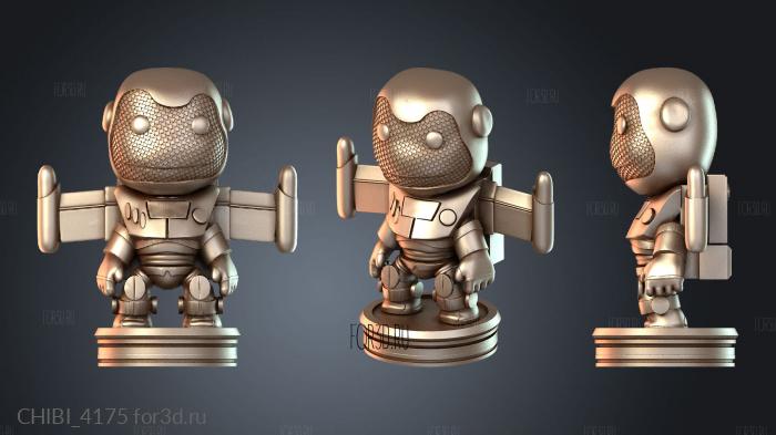 CHIBI_4175 stl model for CNC