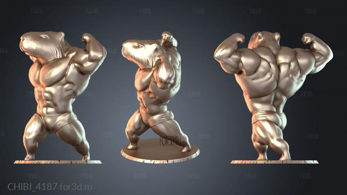 CHIBI_4187 stl model for CNC