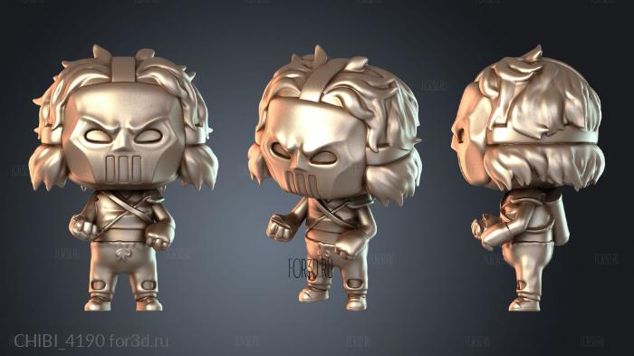 CHIBI_4190 stl model for CNC