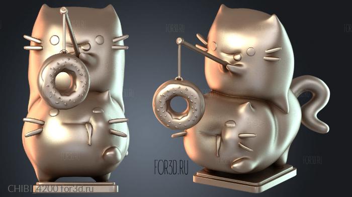 CHIBI_4200 stl model for CNC