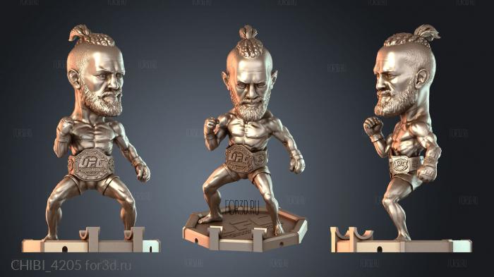 CHIBI_4205 stl model for CNC