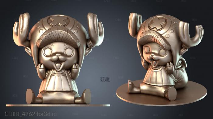 CHIBI_4262 stl model for CNC