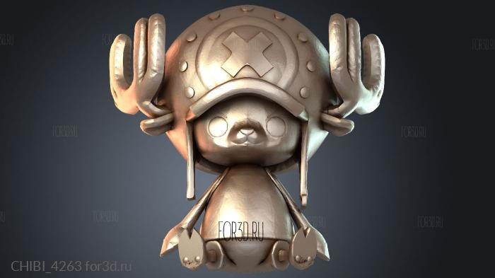 CHIBI_4263 stl model for CNC