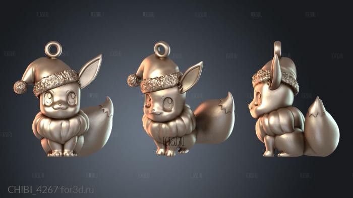 CHIBI_4267 stl model for CNC