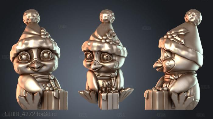 CHIBI_4272 stl model for CNC