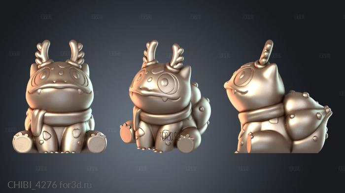 CHIBI_4276 stl model for CNC