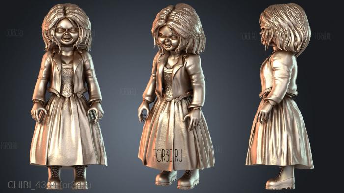 CHIBI_4304 stl model for CNC