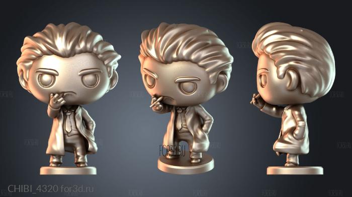 CHIBI_4320 stl model for CNC