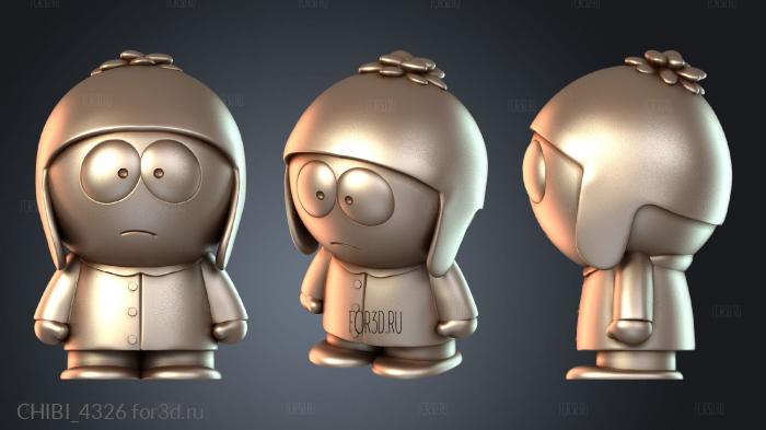 CHIBI_4326 stl model for CNC