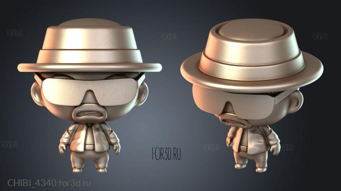 CHIBI_4340 stl model for CNC