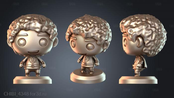 CHIBI_4348 stl model for CNC