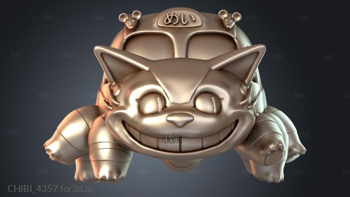 CHIBI_4357 stl model for CNC