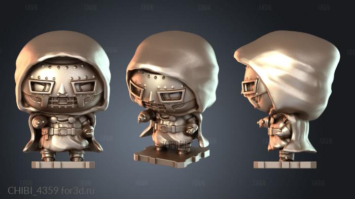CHIBI_4359 stl model for CNC