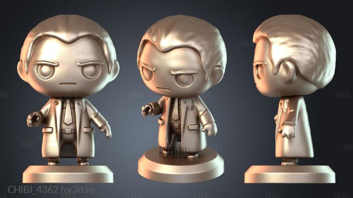 CHIBI_4362 stl model for CNC
