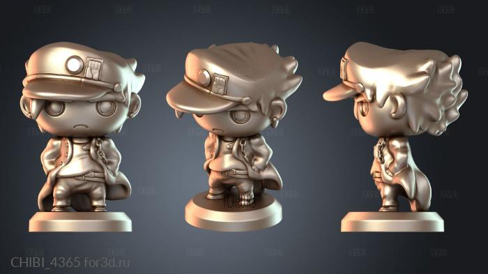 CHIBI_4365 stl model for CNC