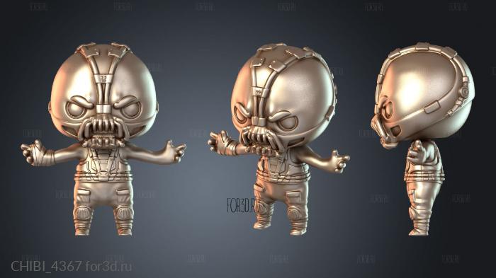CHIBI_4367 stl model for CNC