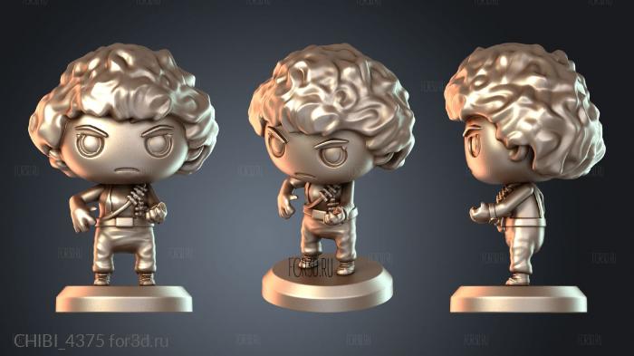 CHIBI_4375 stl model for CNC
