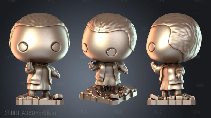 CHIBI_4380 stl model for CNC