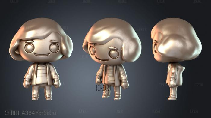 CHIBI_4384 stl model for CNC