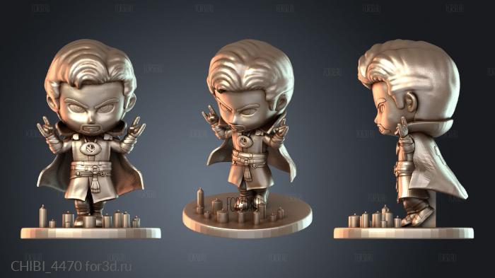 CHIBI_4470 stl model for CNC