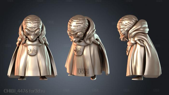 CHIBI_4476 stl model for CNC
