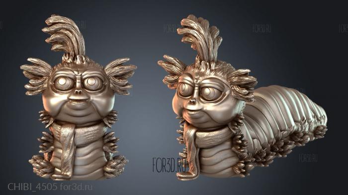 CHIBI_4505 stl model for CNC
