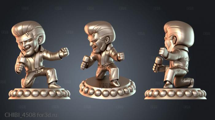 CHIBI_4508 stl model for CNC