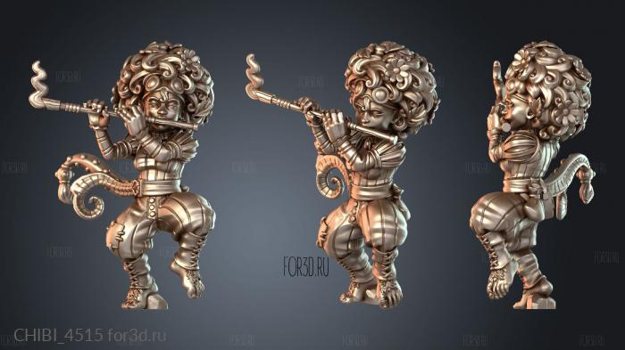 CHIBI_4515 stl model for CNC