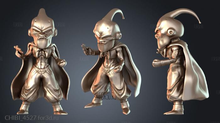 CHIBI_4527 stl model for CNC