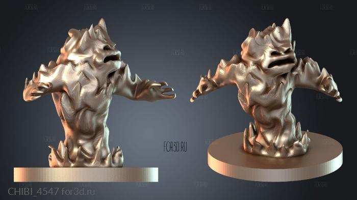 CHIBI_4547 stl model for CNC