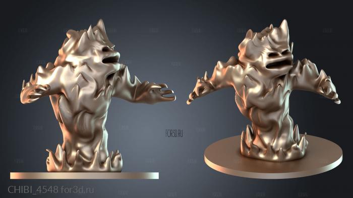 CHIBI_4548 stl model for CNC