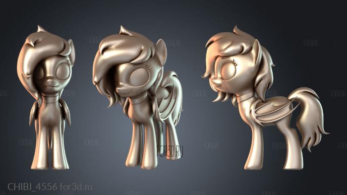 CHIBI_4556 stl model for CNC