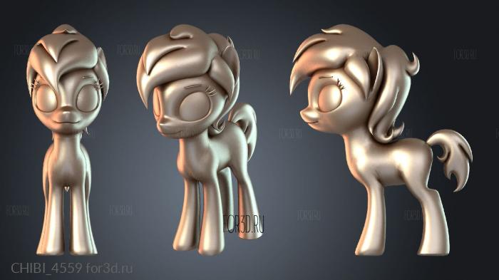 CHIBI_4559 stl model for CNC