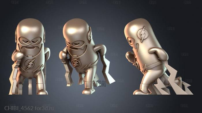 CHIBI_4562 stl model for CNC