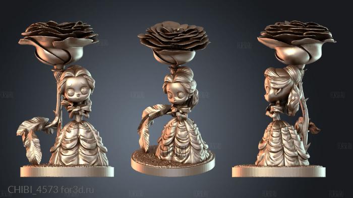 CHIBI_4573 stl model for CNC