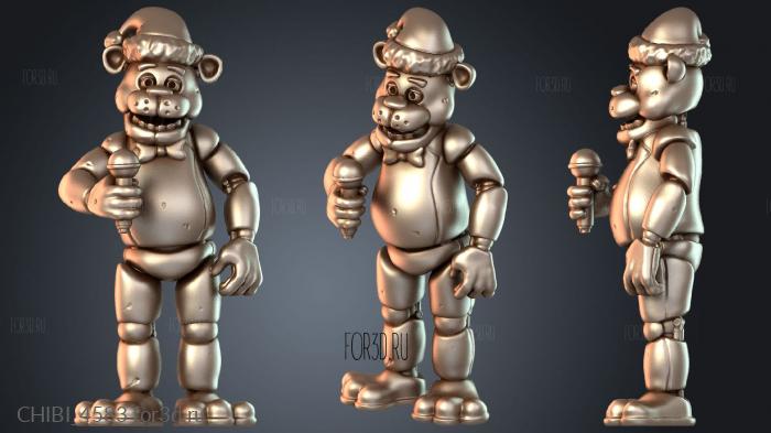 CHIBI_4583 stl model for CNC