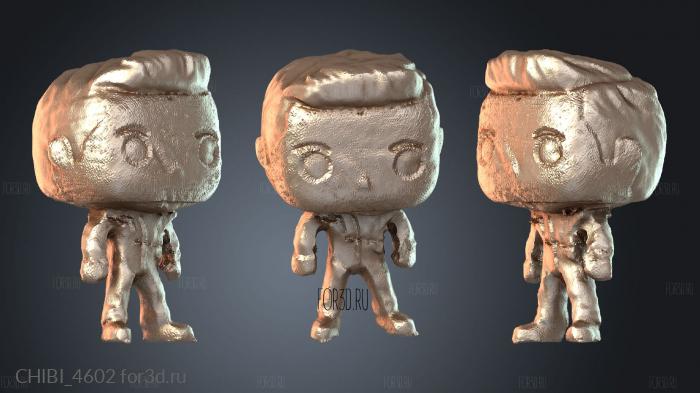 CHIBI_4602 stl model for CNC