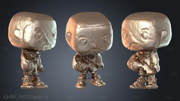 CHIBI_4603 stl model for CNC