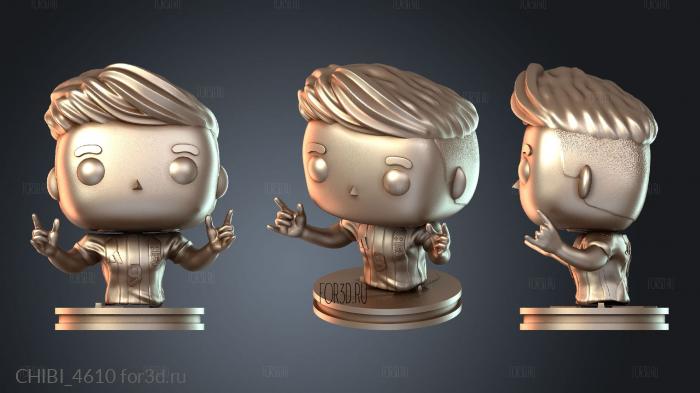 CHIBI_4610 stl model for CNC