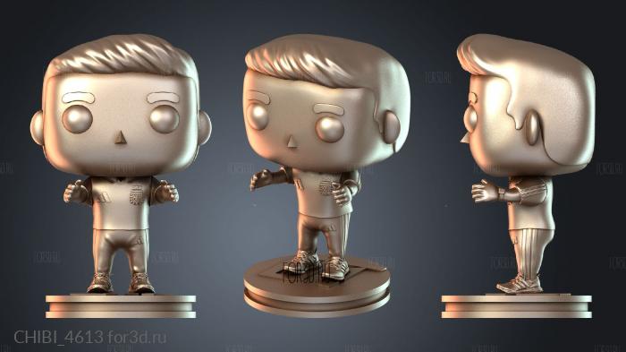 CHIBI_4613 stl model for CNC