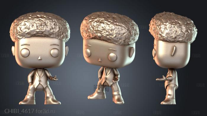 CHIBI_4617 stl model for CNC