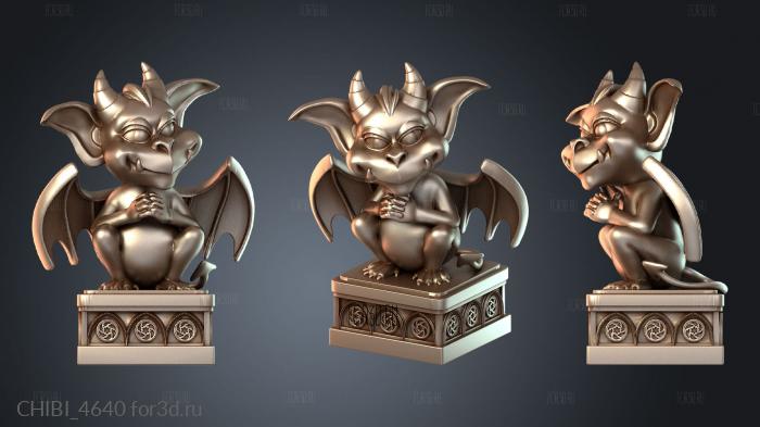 CHIBI_4640 stl model for CNC