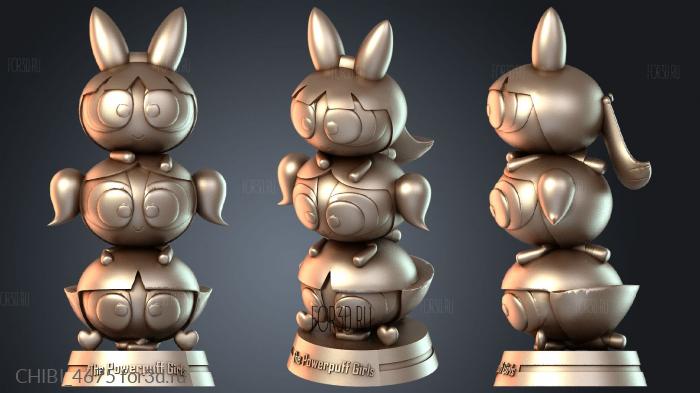 CHIBI_4675 stl model for CNC