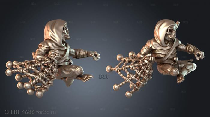 CHIBI_4686 stl model for CNC