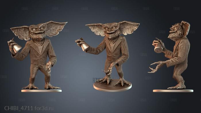 CHIBI_4711 stl model for CNC